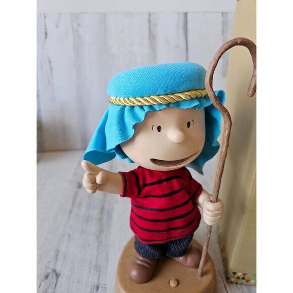 Hallmark Linus pageant large what Xmas about decor Xmas 10" Shepherd 2015 Linus - Picture 2 of 9